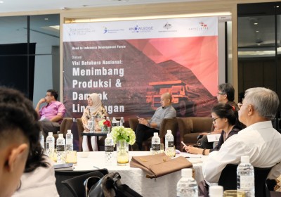Diskusi Road to Indonesia Development Forum (IDF) 2018  Visi Batubara Nasional