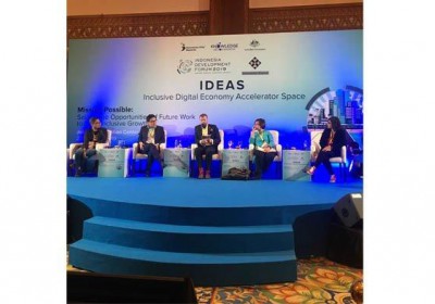 MAPAN Sebagai Pintu Masuk Masyarakat Menjadi Melek Keuangan dalam Indonesian Development Forum 2019