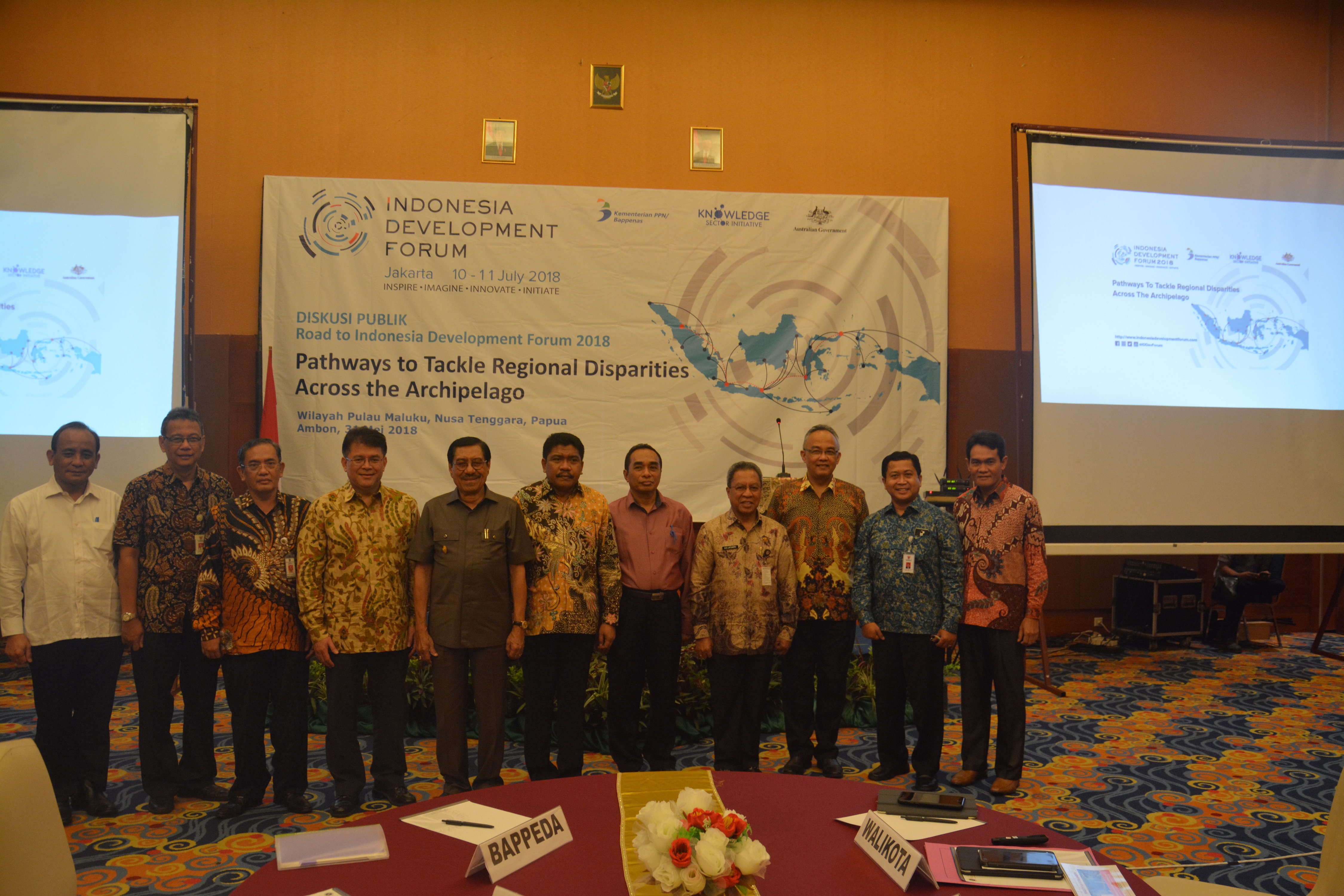 Road to Indonesia Development Forum 2018 di Ambon, Maluku