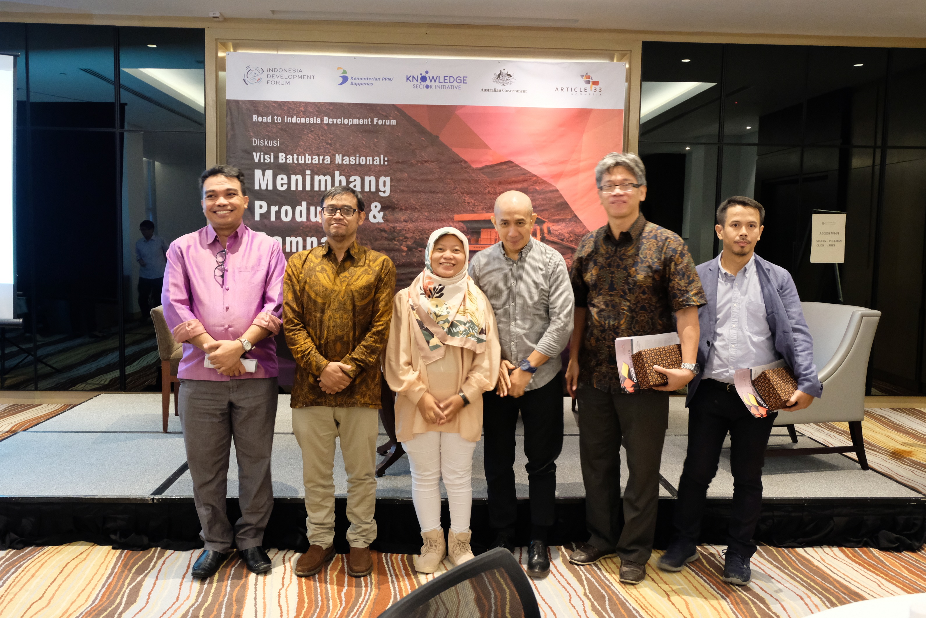Diskusi Road to Indonesia Development Forum (IDF) 2018  Visi Batubara Nasional